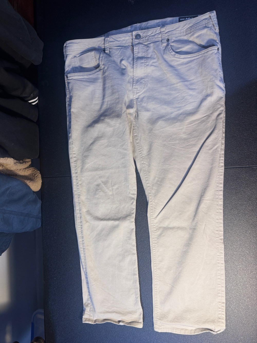 Buffalo David Bitton Ash-x Slim Stretch Chinos in Light Beige